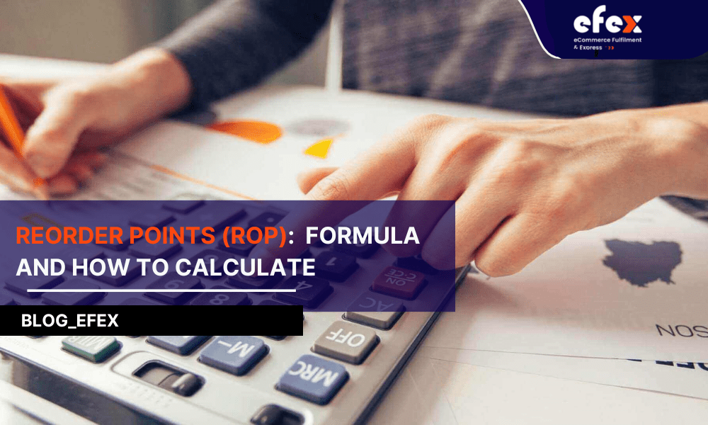 Reorder Point (ROP):  Formula on How to calculate this point